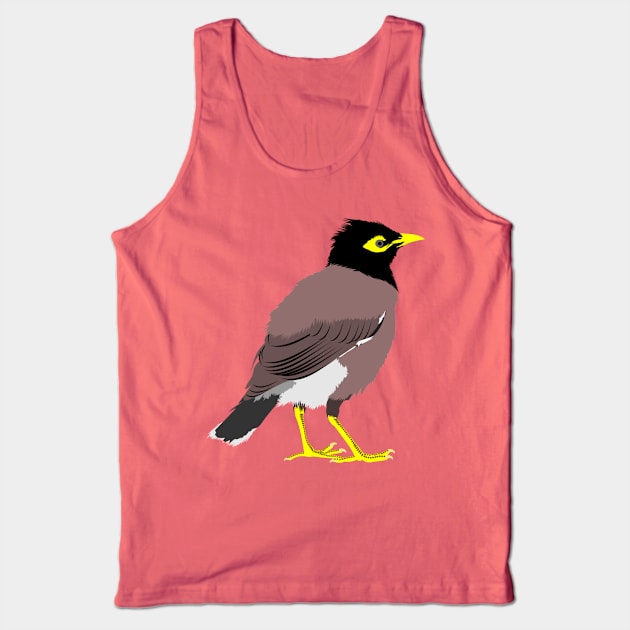 Common Myna Tank Top by stargatedalek